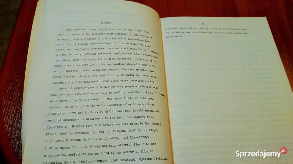 A mathematical theory of parenthesisfree Gdańsk