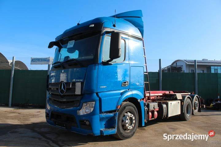 Mercedes 2551 hakowiec 6x2 Eur 6 mazowieckie Warszawa