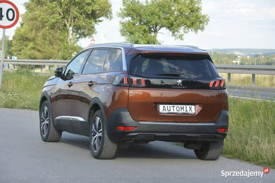 Peugeot 5008 15 BlueHDI doinwestowany gwarancja 5008 podkarpackie Sędziszów Małopolski