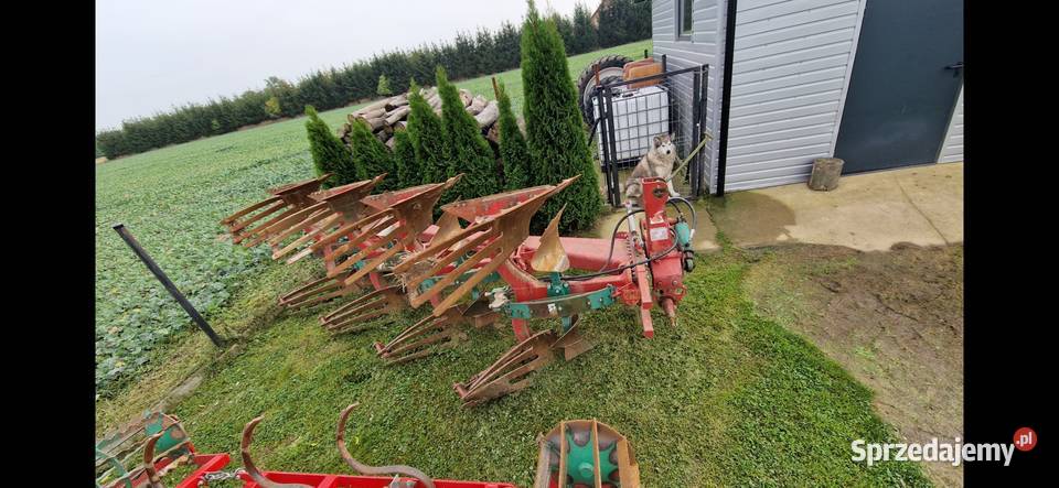 PŁUG OBROTOWY 4 SKIBOWY KVERNELAND Rolnictwo Sobótka