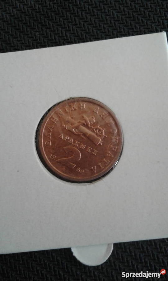 2 Drachmy 1988 r Grecja wielkopolskie Konin sprzedam