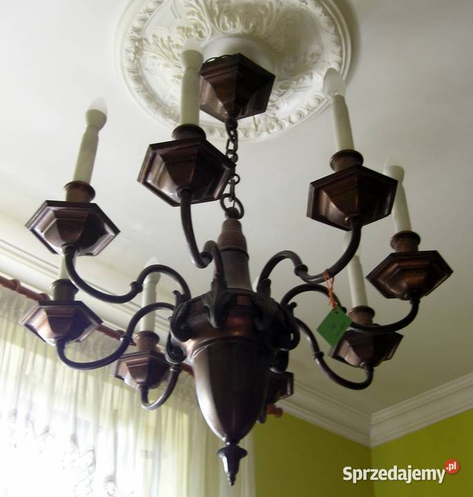 Stara lampa wisząca Sopot
