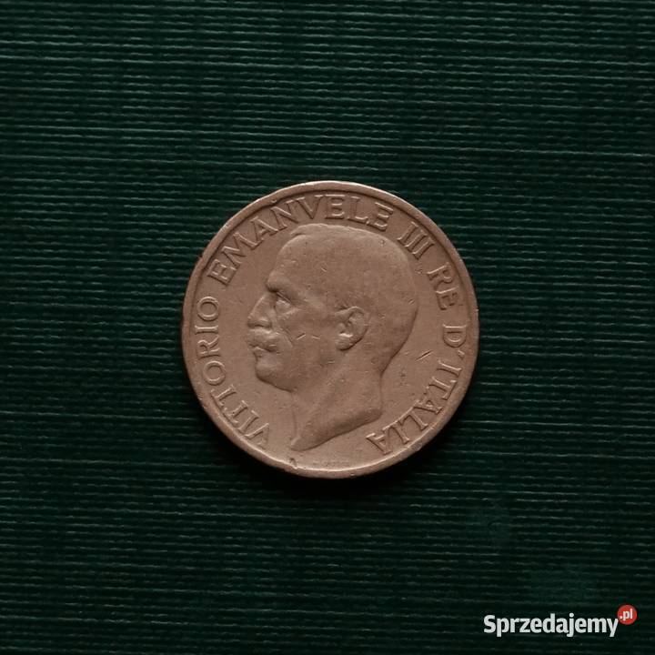 WŁOCHY 10 centesimi 1921r Numizmatyka Gliwice