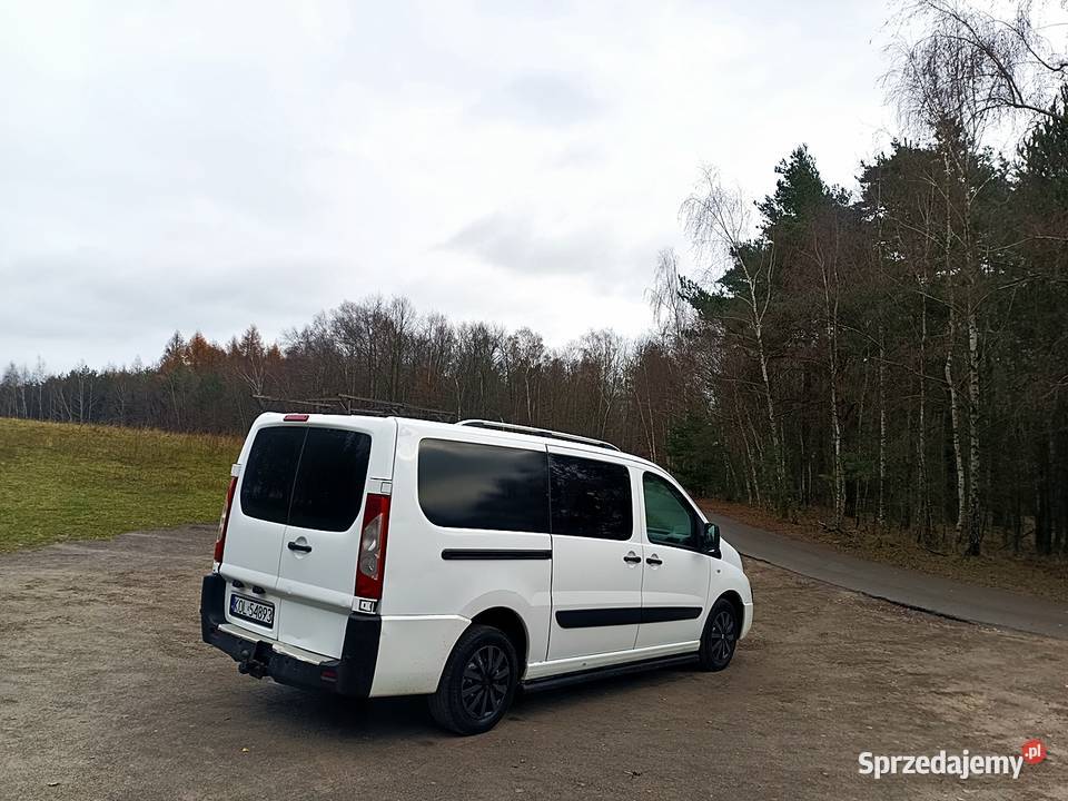 Fiat Scudo 20 HDI 120 2011r Long 5 osób podgrzewane lusterka boczne Olkusz
