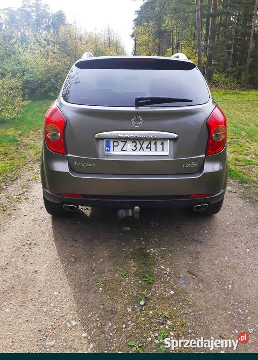 Ssangyong korando 4x4 20 exdi 175 2012 r manualna Murowana Goślina