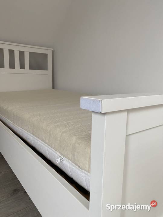 Biała rama łóżka Hemnes Ikea 90x200 Ramy i stelaże Skawina