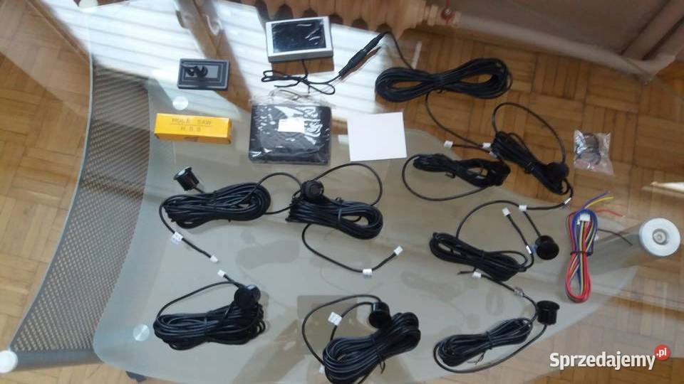 Czujniki parkowania transmitują fale ultra Chomentówek