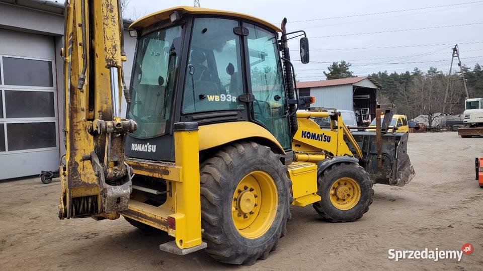 Koparko ładowarka komatsu wb 93 r 6000h Tomaszów Lubelski