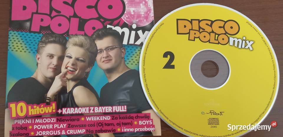 Disco Polo Mix 2 Bayer Full Karaoke CD Elbląg