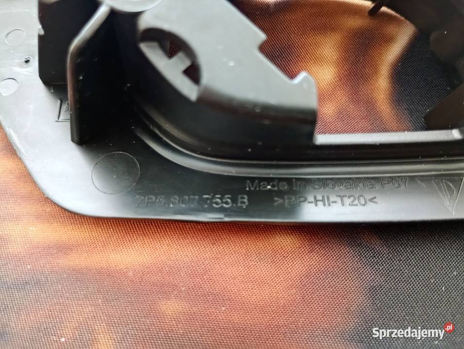 Porsche Cayenne zaślepka lewa spryskiwaczy osobowe Części samochodowe Kościerzyna