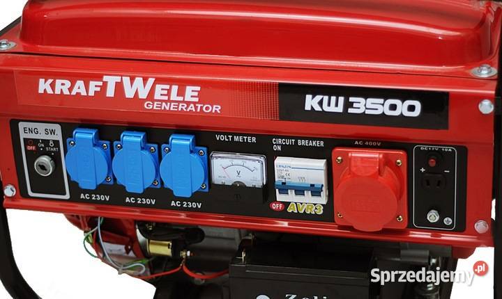 AGREGAT GENERATOR PRĄDOTWÓRCZY 35 KW 3F EL START Spalinowe Ząbkowice Śląskie