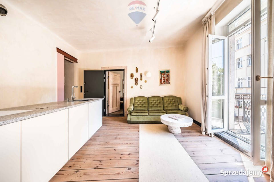 Stylowe mieszkanie biuro kamienica balkon Łazarz Piętro 1 Poznań