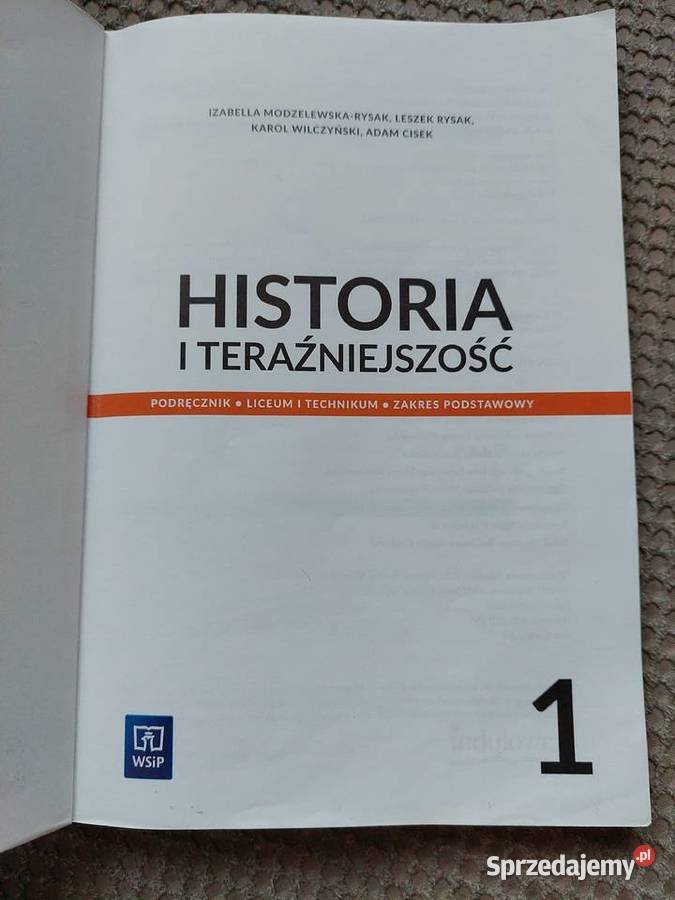 Historia i teraźniejszość 1