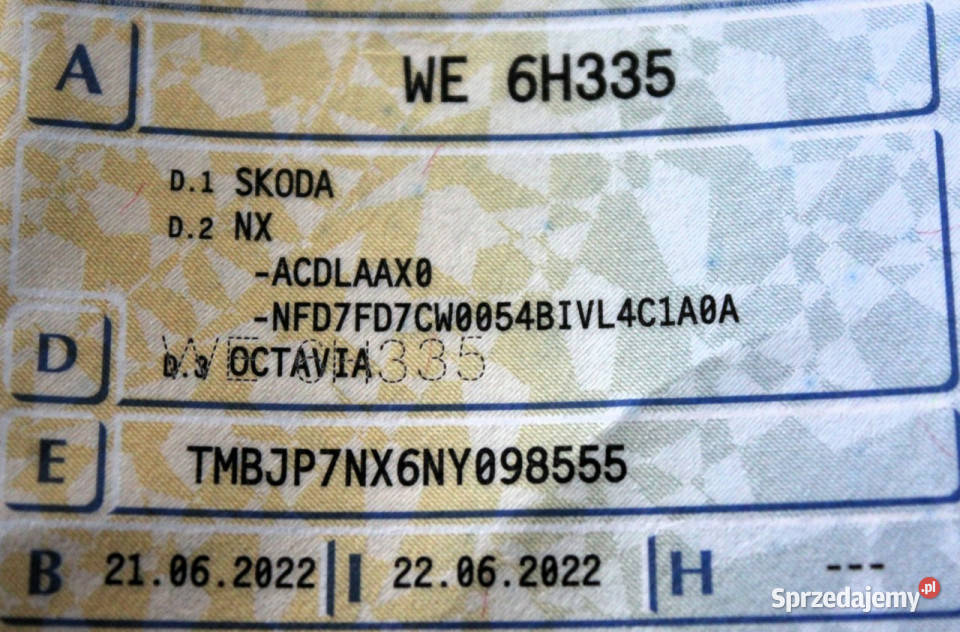 koda Octavia Mild Hybrid DSG SalonPL FV23 Sokołów sprzedam