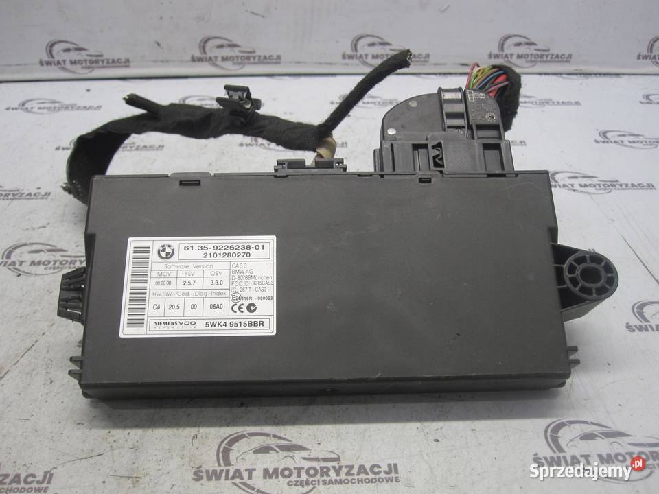 BMW E82 10r moduł CAS 9226238 Komputery sprzedam