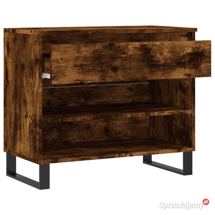 Półka na buty przydymiony dąb 70x36x60 WM831449 Warszawa sprzedam