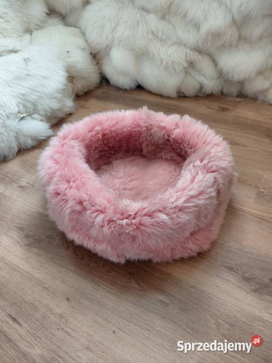 Legowisko Psa Kota Posłanie z Naturalnej Owczej Szaflary