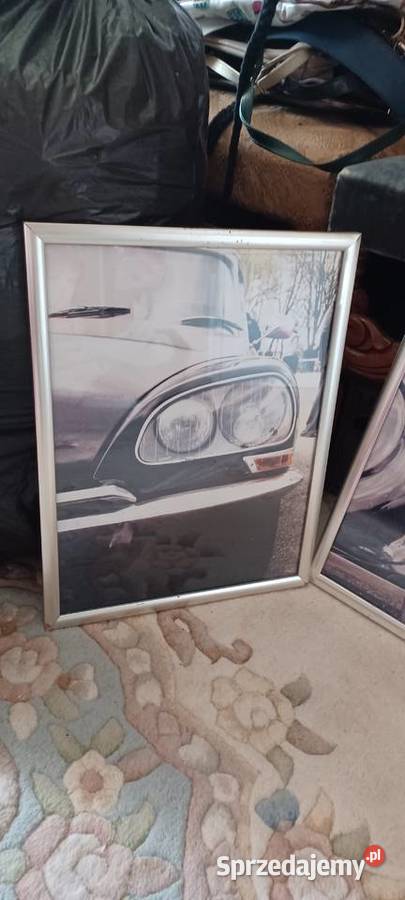 4131 stare plakaty 3 klasyczne samochody w stylu inny kolor sprzedam