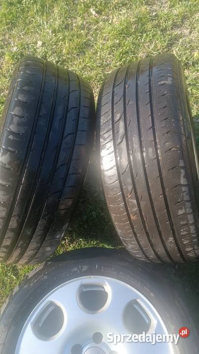 Felgi aluminiowe 20555 R16 opony Continental mazowieckie Kręćkowo