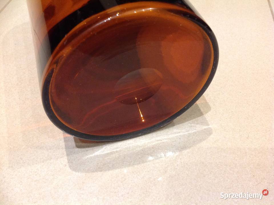 Stara Butelka Apteczna Szkło Rwaniec Sygnowana lubuskie Nowa Sól