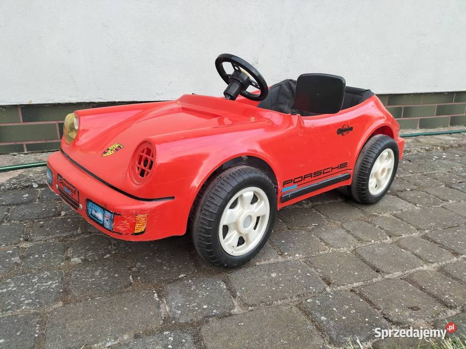 Porsche 911 Biemme 6v na akumulator pojazd Pozostałe wielkopolskie Ostrów Wielkopolski sprzedam