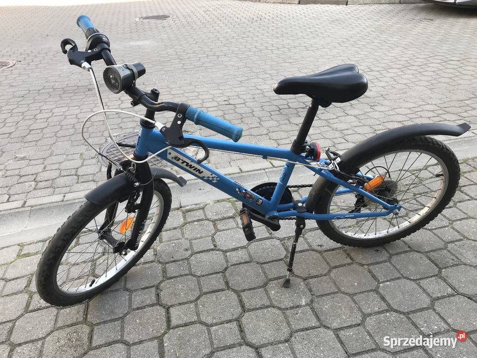 Niebieski rower dziecięcy BTwin 20 Warszawa