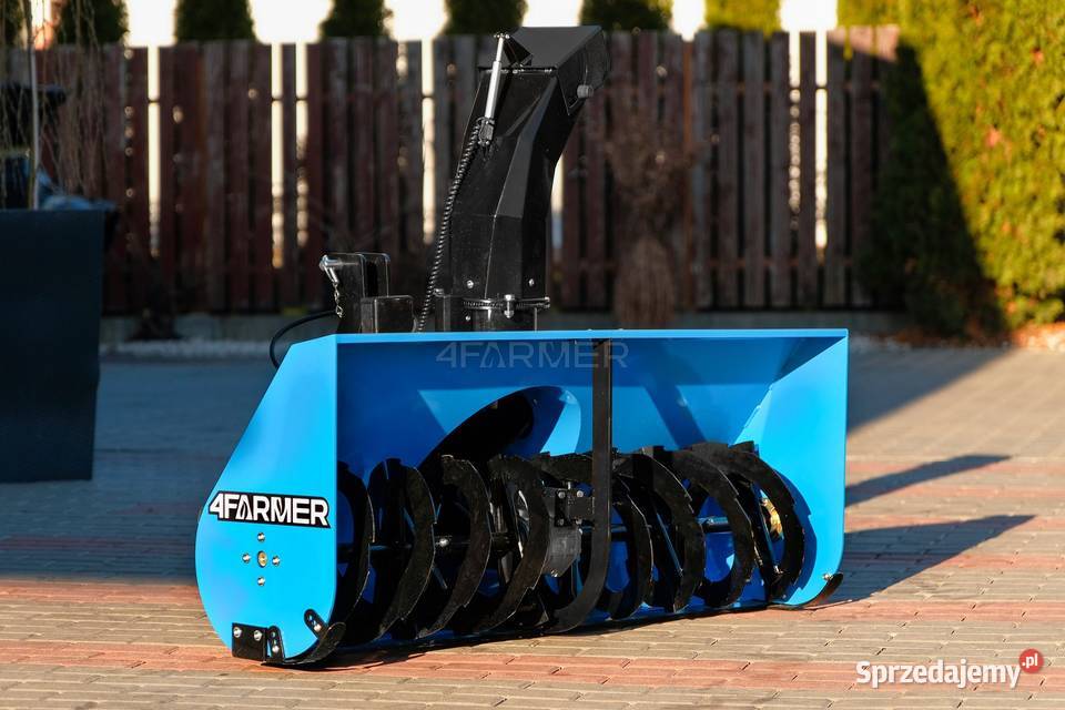 Odśnieżarka wirnikowa na przód ciągnika 4FARMER nieuszkodzony Tajęcina sprzedam