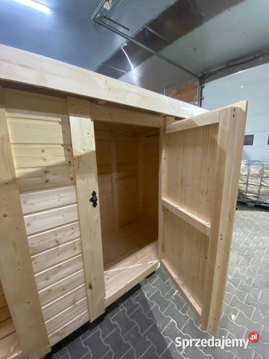 Domek narzędziowy z Drewutnią PRODUCENT Warszawa