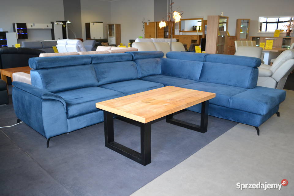 Nowy Narożnik SIELLA 280x240 ze spaniem pojemnik Olesno