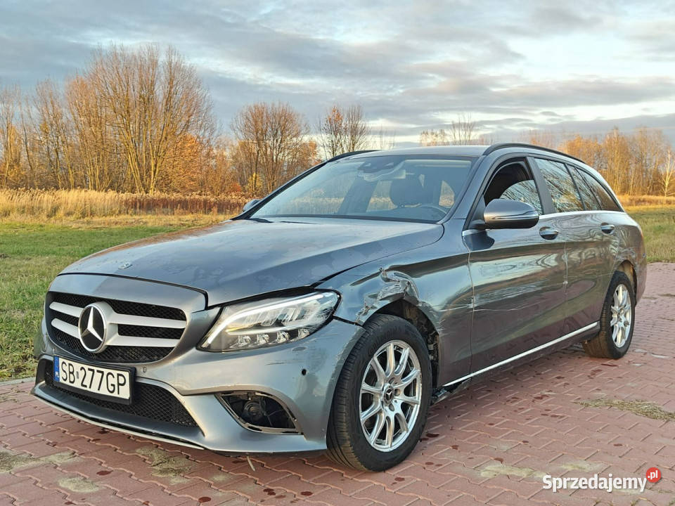Mercedes C 200 Automat Diesel W205 20142021 szary Karczew