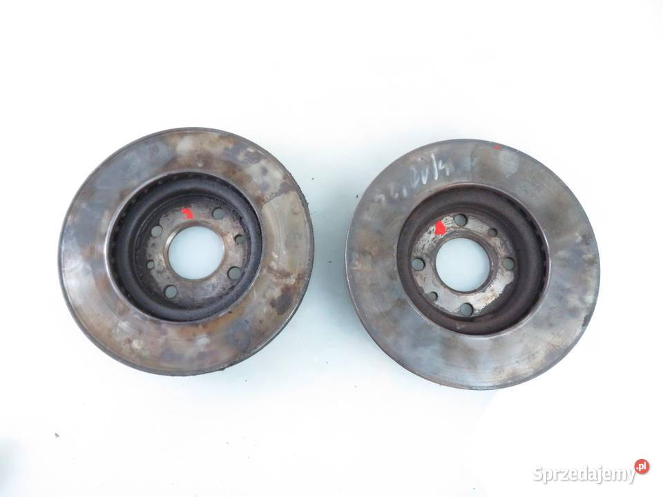 2X TARCZA HAMULCOWA PRZÓD PEUGEOT BIPPER 14 HDI