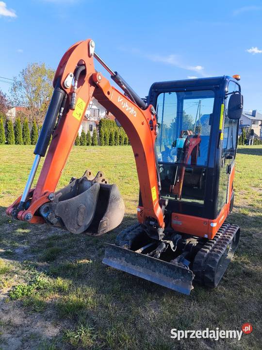 Minikoparka Kubota kx0164 Myszyniec