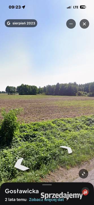 Działka budowlana z warunkami zabudowy Kępa