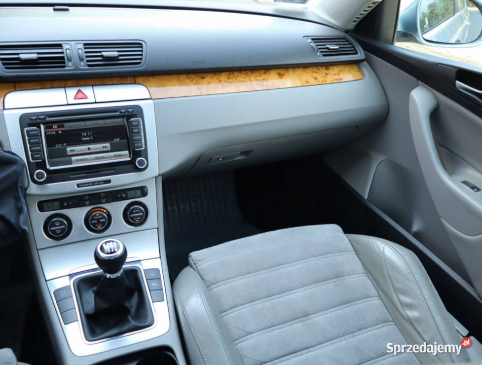 VW Passat 20 TDI skórzana tapicerka Passat mazowieckie Piaseczno