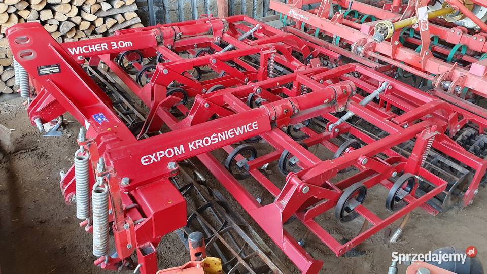 Agregat uprawowy Expom Krośniewice Wicher 3m Agregaty Lubawa