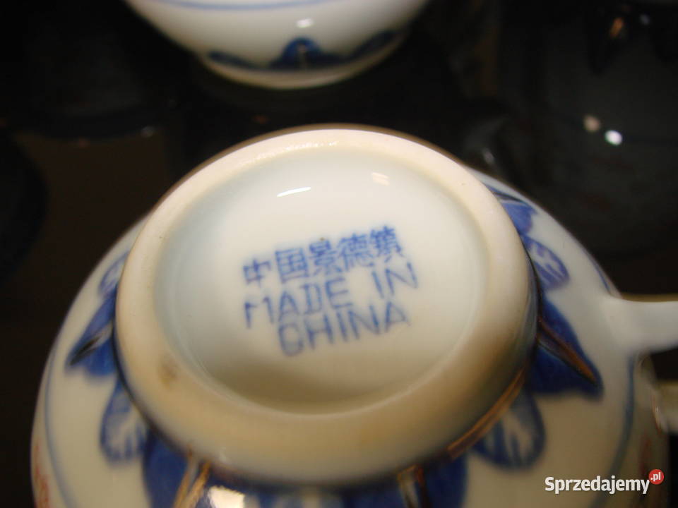 serwis kawowo herbaciany porcelana ryżowa Pruszcz Gdański