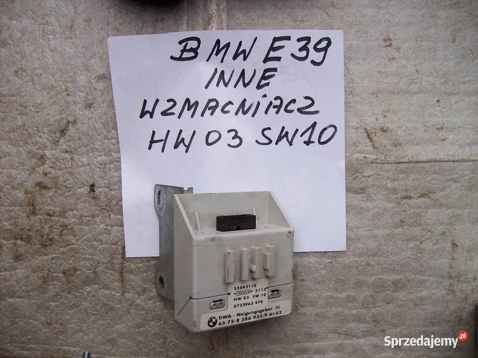 części do BMW E39 E6061 do osobnej negocjacji zachodniopomorskie sprzedam