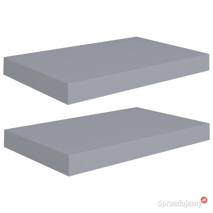 vidaXL Półki ścienne 2 szare 40x23x38 Warszawa