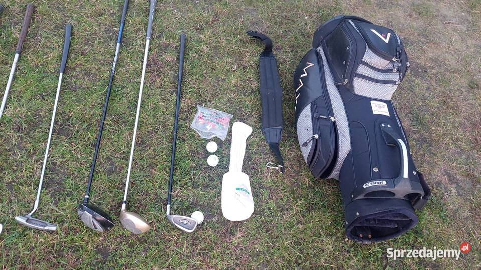 Zestaw kiji do gry w golfa Sporty towarzyskie i rekreacja Włocławek sprzedam