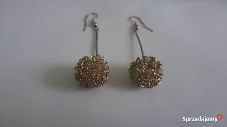 Kolczyki różne wzory gwiazdki serca sople kulki