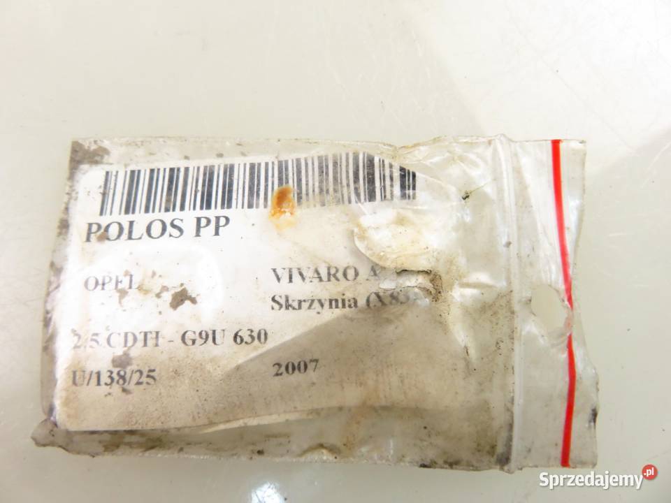 PÓŁOŚ PRAWA PRZEDNIA OPEL VIVARO A 25 CDTI małopolskie