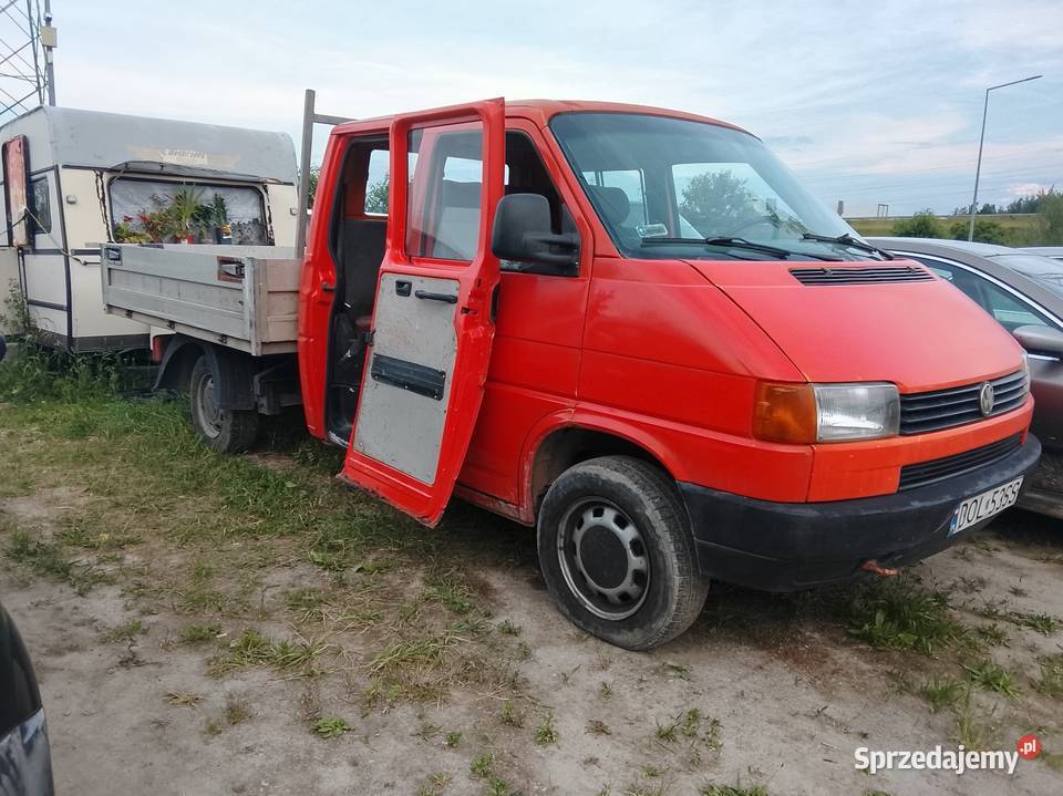 VW T4 Doka 19Turbo Diesel 6 Osobowy Napęd przednia oś Gliwice