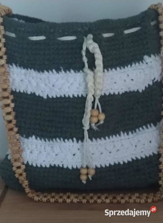 Torebka wykonana własnoręcznie na szydelku Warszawa sprzedam