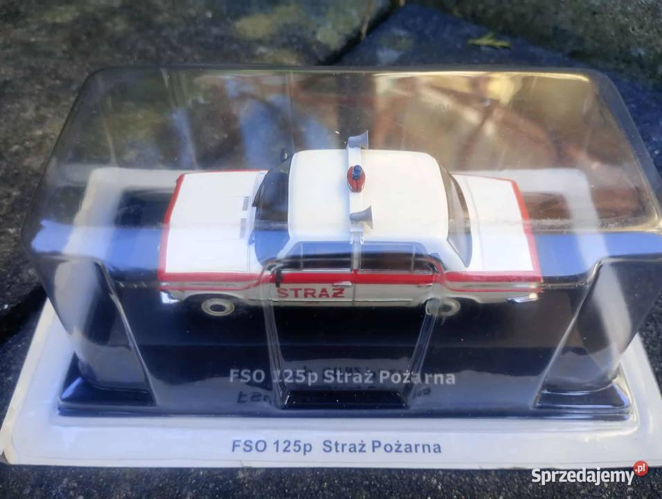FIAT 125P STRAŻ POŻARNA kultowe auta PRL 143 sprzedam