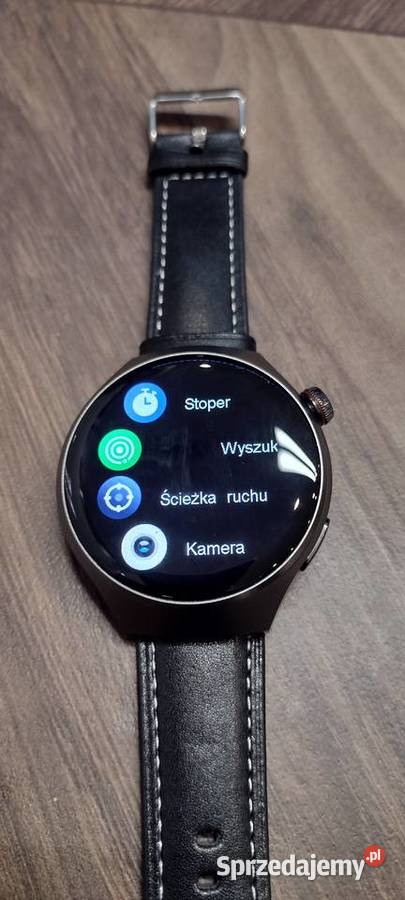 Smartwatch GT4 PRO GPS NFC 2 paski kompas Nowy Zegarki Zegarki i Biżuteria Mielec