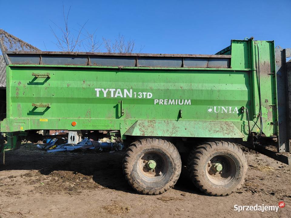 Rozrzutnik tytan 13td premium Hermany