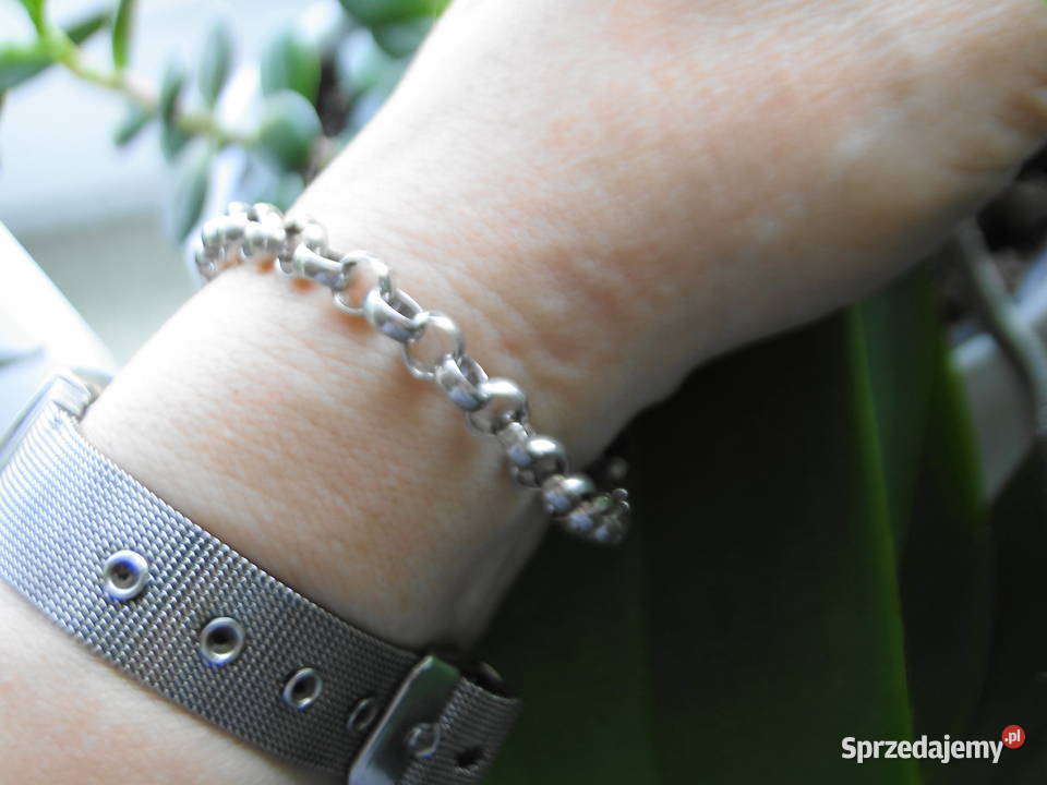 Solidna bransoletka srebro 925 Warszawa