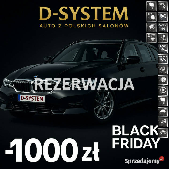 BMW 318 21 318d Sport Line Fvat Salon Polska światła do jazdy dziennej sprzedam