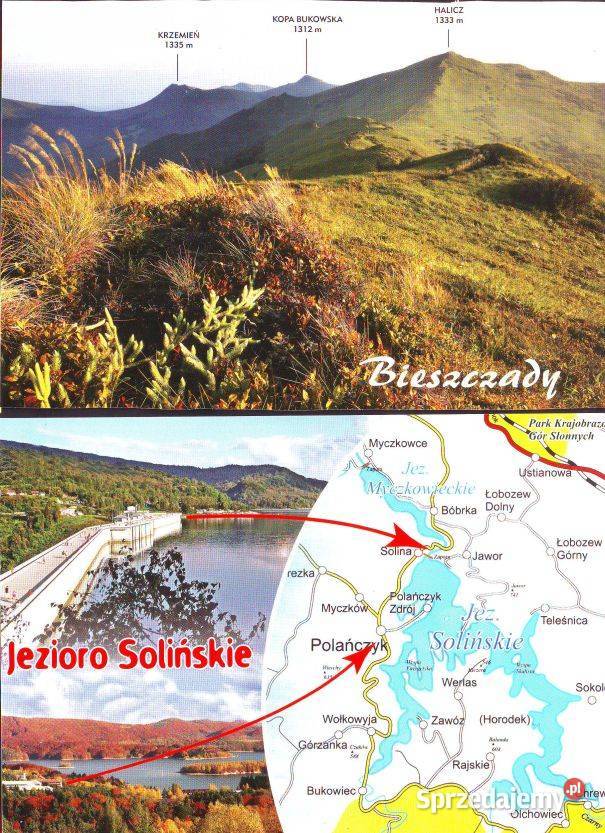 Kart Pocz Bieszczady 2 Pocztówki i karty telefoniczne Gliwice