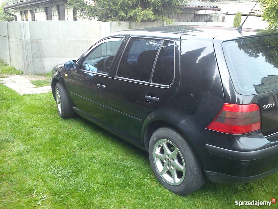 VW GOLF 14 Czarny przyciemniane szyby Łuków